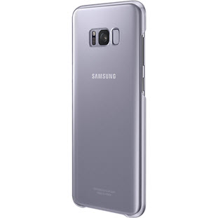 Фото товара Samsung Clear Cover накладка для Galaxy S8+ (EF-QG955CVEGRU, фиолетовый)