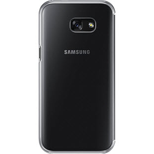 Фото товара Samsung Clear View Cover книжка для Galaxy A5 2017 (EF-ZA520CBEGRU, черный)