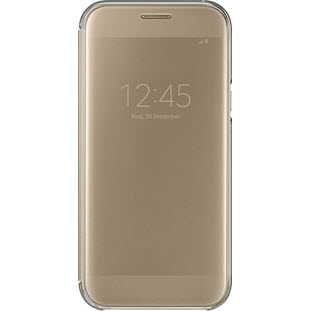 Фото товара Samsung Clear View Cover книжка для Galaxy A5 2017 (EF-ZA520CFEGRU, золотой)