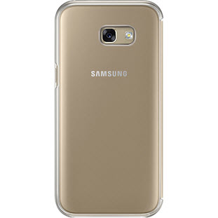 Фото товара Samsung Clear View Cover книжка для Galaxy A5 2017 (EF-ZA520CFEGRU, золотой)