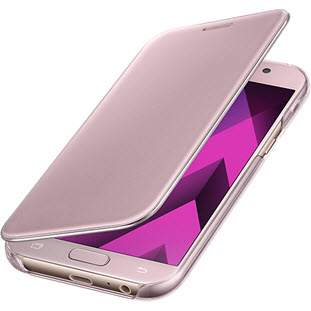 Фото товара Samsung Clear View Cover книжка для Galaxy A5 2017 (EF-ZA520CPEGRU, розовый)