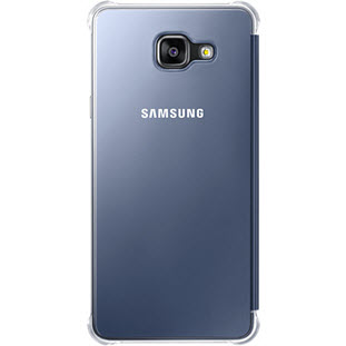 Фото товара Samsung Clear View Cover книжка для Galaxy A7 2016 (EF-ZA710CBEGRU, черный)