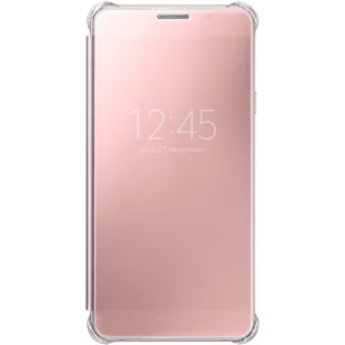 Фото товара Samsung Clear View Cover книжка для Galaxy A7 2016 (EF-ZA710CZEGRU, розовый)