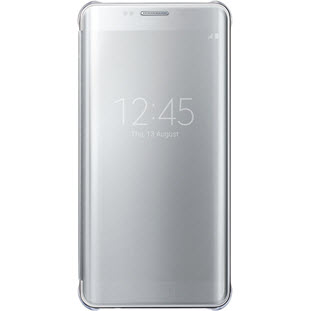 Фото товара Samsung Clear View Cover книжка для Galaxy S6 Edge+ (EF-ZG928CSEGRU, серебристый)