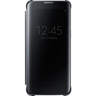 Фото товара Samsung Clear View Cover книжка для Galaxy S7 Edge (EF-ZG935CBEGRU, черный)