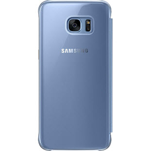 Фото товара Samsung Clear View Cover книжка для Galaxy S7 Edge (EF-ZG935CLEGRU, синий)