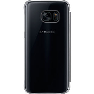 Фото товара Samsung Clear View Cover книжка для Galaxy S7 (EF-ZG930CBEGRU, черный)