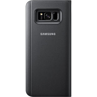 Фото товара Samsung Clear View Standing Cover книжка для Galaxy S8+ (EF-ZG955CBEGRU, черный)