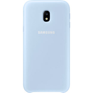 Фото товара Samsung Dual Layer Cover накладка для Galaxy J3 2017 (EF-PJ330CLEGRU, голубой)