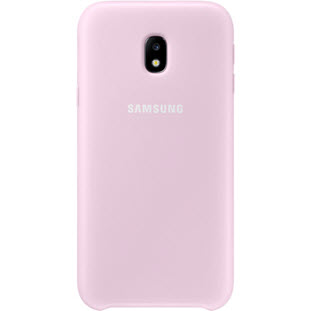 Фото товара Samsung Dual Layer Cover накладка для Galaxy J3 2017 (EF-PJ330CPEGRU, розовый)