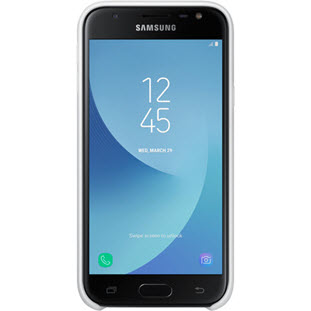 Фото товара Samsung Dual Layer Cover накладка для Galaxy J3 2017 (EF-PJ330CWEGRU, белый)