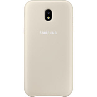 Фото товара Samsung Dual Layer Cover накладка для Galaxy J5 2017 (EF-PJ530CFEGRU, золотой)