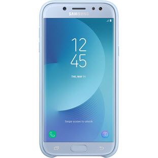 Фото товара Samsung Dual Layer Cover накладка для Galaxy J5 2017 (EF-PJ530CLEGRU, голубой)