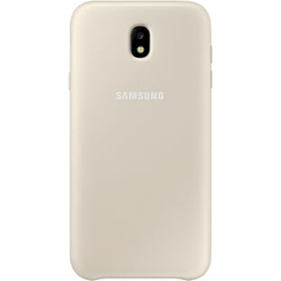 Фото товара Samsung Dual Layer Cover накладка для Galaxy J7 2017 (EF-PJ730CFEGRU, золотой)