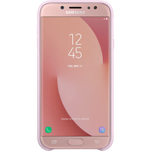 Фото товара Samsung Dual Layer Cover накладка для Galaxy J7 2017 (EF-PJ730CPEGRU, розовый)