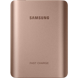 Фото товара Samsung EB-PN930 с быстрой зарядкой (USB Type-C, 10200 мАч, золотой)