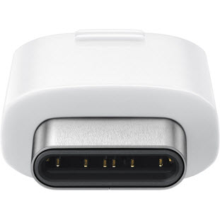 Фото товара Samsung USB Type-C - microUSB (EE-GN930BWRGRU, белый)