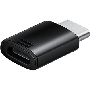 Фото товара Samsung USB Type-C - microUSB (EE-GN930KBRGRU, комплект 3шт, черный)