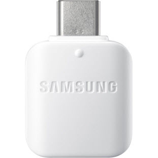 Фото товара Samsung OTG USB Type C - USB (EE-UN930BWRGRU, белый)