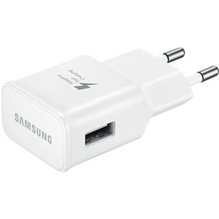 Фото товара Samsung EP-TA20 сетевое, быстрое, USB Type-C (2А, белый)