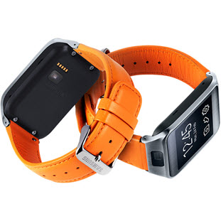 Фото товара Samsung для Gear 2 (ET-SR380LOEGRU, orange leather)