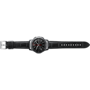 Фото товара Samsung Alligator Grain Leather для Gear S3 (ET-YSA76MBEGRU, black)