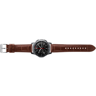 Фото товара Samsung Alligator Grain Leather для Gear S3 (ET-YSA76MDEGRU, brown)