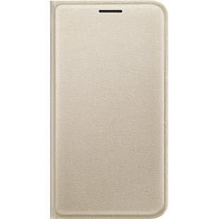 Фото товара Samsung Flip Cover книжка для Galaxy J1 mini 2016 (EF-FJ105PFEGRU, золотой)