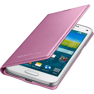 Фото товара Samsung Flip Cover книжка для Galaxy S5 mini (EF-FG800BPEGRU, розовый)