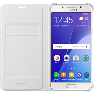 Фото товара Samsung Flip Wallet книжка для Galaxy A5 2016 (EF-WA510PWEGRU, белый)