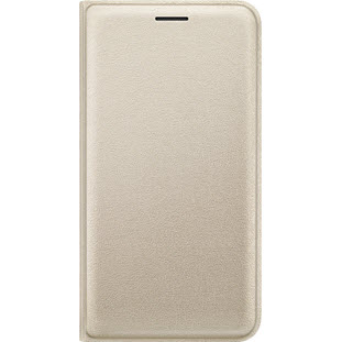 Фото товара Samsung Flip Wallet книжка для Galaxy J1 2016 (EF-WJ120PFEGRU, золотой)