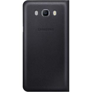 Фото товара Samsung Flip Wallet книжка для Galaxy J7 2016 (EF-WJ710PBEGRU, черный)