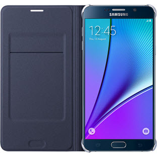 Фото товара Samsung Flip Wallet книжка для Galaxy Note 5 (EF-WN920PBEGRU, черный)