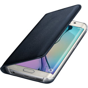 Фото товара Samsung Flip Wallet книжка для Galaxy S6 Edge (EF-WG925PBEGRU, черный)