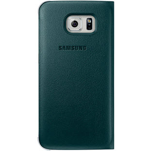 Фото товара Samsung Flip Wallet книжка для Galaxy S6 Edge (EF-WG925PGEGRU, зеленый)