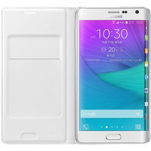 Фото товара Samsung Flip Wallet книжка для Galaxy Note Edge (EF-WN915BWEGRU, белый)