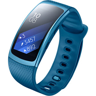 Фото товара Samsung Gear Fit2 (SM-R3600ZBASER, blue)