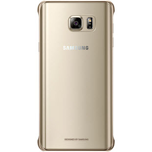 Фото товара Samsung Glossy Cover накладка для Galaxy Note 5 (EF-QN920MFEGRU, золотой)