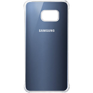 Фото товара Samsung Glossy Cover накладка для Galaxy S6 Edge+ (EF-QG928MBEGRU, черный)