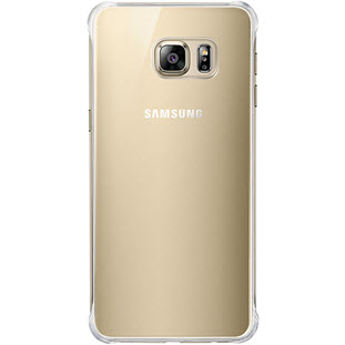 Фото товара Samsung Glossy Cover накладка для Galaxy S6 Edge+ (EF-QG928MFEGRU, золотой)