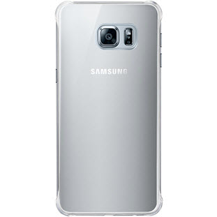 Фото товара Samsung Glossy Cover накладка для Galaxy S6 Edge+ (EF-QG928MSEGRU, серебристый)