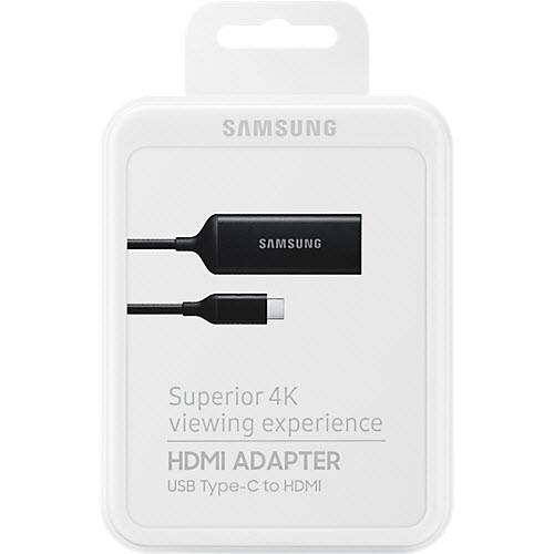 Фото товара Samsung USB Type-C - HDMI (EE-HG950DBRGRU, черный)