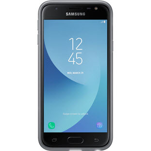 Фото товара Samsung Jelly Cover накладка для Galaxy J3 2017 (EF-AJ330TBEGRU, черный)