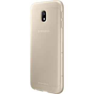 Фото товара Samsung Jelly Cover накладка для Galaxy J3 2017 (EF-AJ330TFEGRU, золотой)
