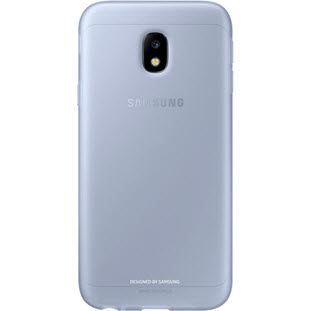 Фото товара Samsung Jelly Cover накладка для Galaxy J3 2017 (EF-AJ330TLEGRU, голубой)