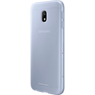 Фото товара Samsung Jelly Cover накладка для Galaxy J3 2017 (EF-AJ330TLEGRU, голубой)