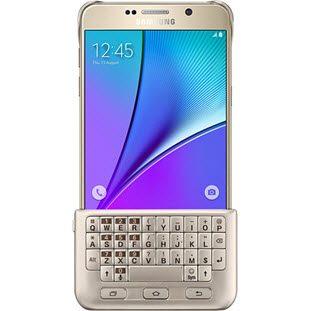 Фото товара Samsung Keyboard Cover накладка для Galaxy Note 5 (EJ-CN920RFEGRU, золотой)