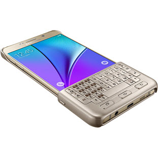 Фото товара Samsung Keyboard Cover накладка для Galaxy Note 5 (EJ-CN920RFEGRU, золотой)