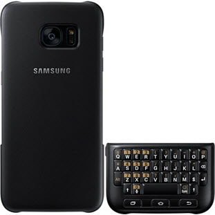 Фото товара Samsung Keyboard Cover накладка для Galaxy S7 Edge (EJ-CG935UBEGRU, черный)