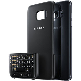 Фото товара Samsung Keyboard Cover накладка для Galaxy S7 Edge (EJ-CG935UBEGRU, черный)